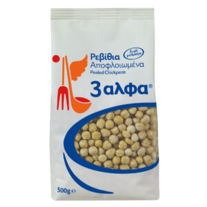3alfa Peeled Chickpeas 20x500g