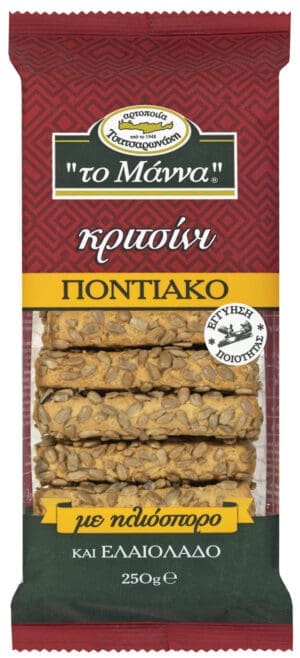 Manna Grissini with Sunflower Seeds 12x250g
