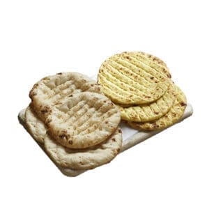 Leontiadis Greek Hand-made White Pita Bread 18cm 120pcs