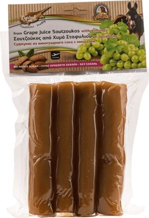 Amalia Grape Soutzoukos with Almonds 12x500g