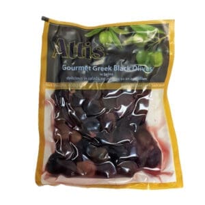 Attis Black Olives 8x400g
