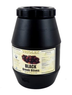 Triolex Extra Large Black Olives 6x3.1kg