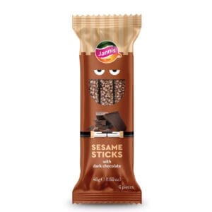 Jannis Sesame Sticks with Dark Chocolate 6x48g