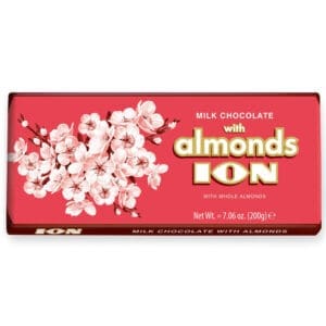Ion Milk Chocolate with Almonds 10x200g