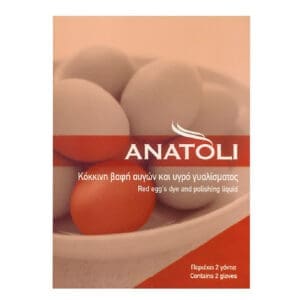 Anatoli Red Egg Dye 50x3g
