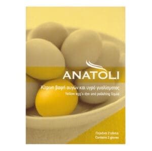 Anatoli Yellow Egg Dye 50x3g