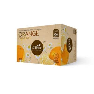 El Greco Chamomile & Orange Teabags 10x20bags
