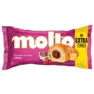 Molto Croissant with Cherry Filling 18x98g