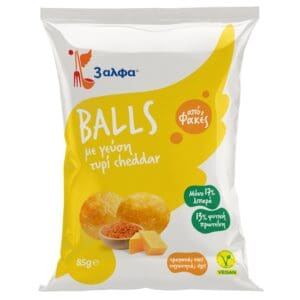 3alfa Cheddar Cheese Flavour Lentil Balls 8x85g
