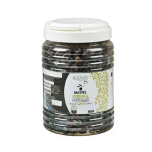 King of Olives Cyprus Black Olives 6x1300g