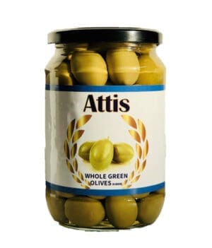 Attis Whole Green Olives 6x720cc