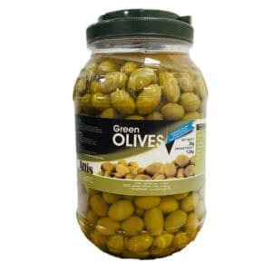 Attis Extra Jumbo Whole Green Olives 4x2kg