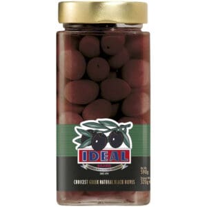 Ideal Whole Black Olives Extra Jumbo 12x310g