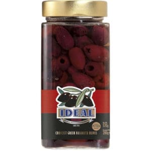 Ideal Pitted Kalamata Olives Jumbo 12x280g