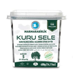 Marmarabirlik Kuru Sele Dried Black Olives S 12x400g