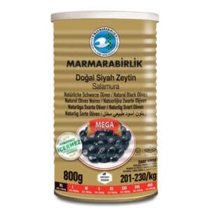 Marmarabirlik Black Olives in Brine XL 6x800g