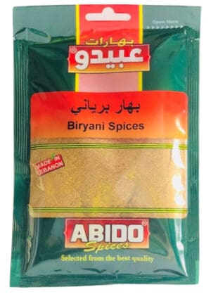 Abido Biryani Spices 10x50g