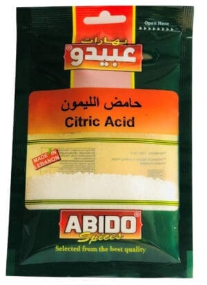 Abido Citric Acid 10x50g