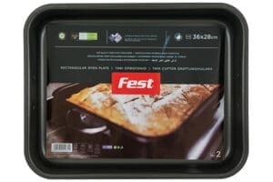 Fest Teflon Rectanglular Baking Tray No.2 3pcs