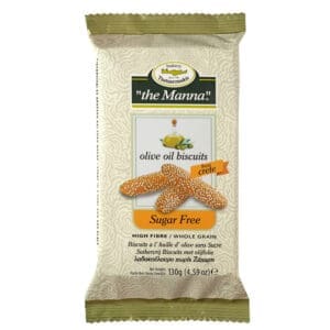 Manna Cretan Sugar-Free Olive Oil Biscuits 12x130g