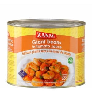 Zanae Butter Beans in Sauce 6x2kg