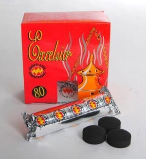 Swift-Lite Excelsior Coal Cubes 24x(80x33mm cubes)