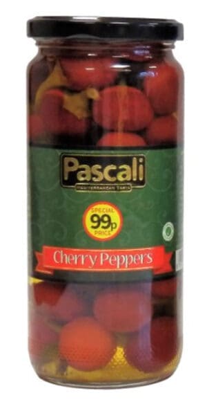 Pascali Cherry Peppers 12x480g
