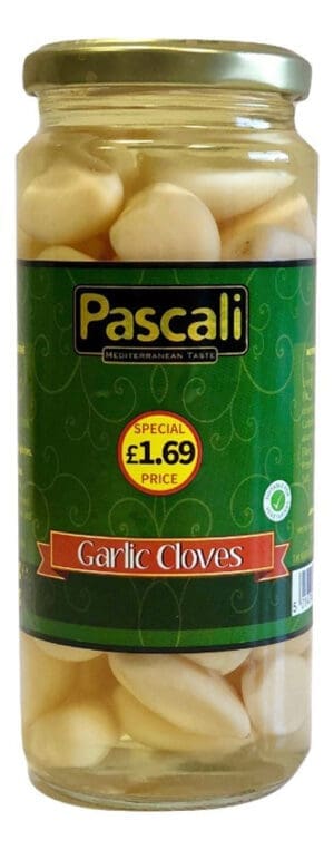 Pascali Garlic Cloves 12x340g