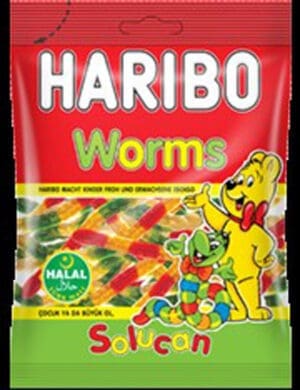 Haribo Worms 24x80g