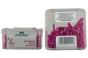 Anatoli Incense Wicks (Fytilakia) 24x150g