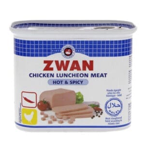 Zwan Chicken Luncheon Meat Hot & Spicy 12x340g