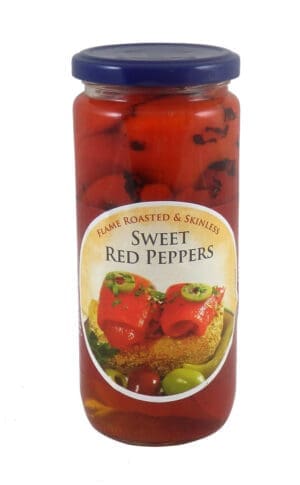 Zanae Roasted Red Peppers 12x450g