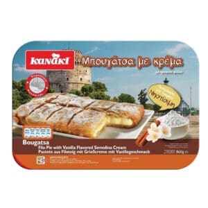 Kanakis Classic Bougatsa Pie with Vanilla Cream 15x860g