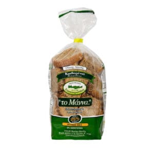 Manna Cretan Small Barley Rusks 22x400g