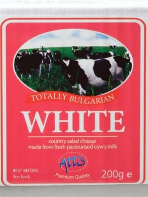 Attis White Salad Cheese (Cow's Milk) 12x200g