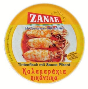 Zanae Squid in Hot Sauce 12x185g