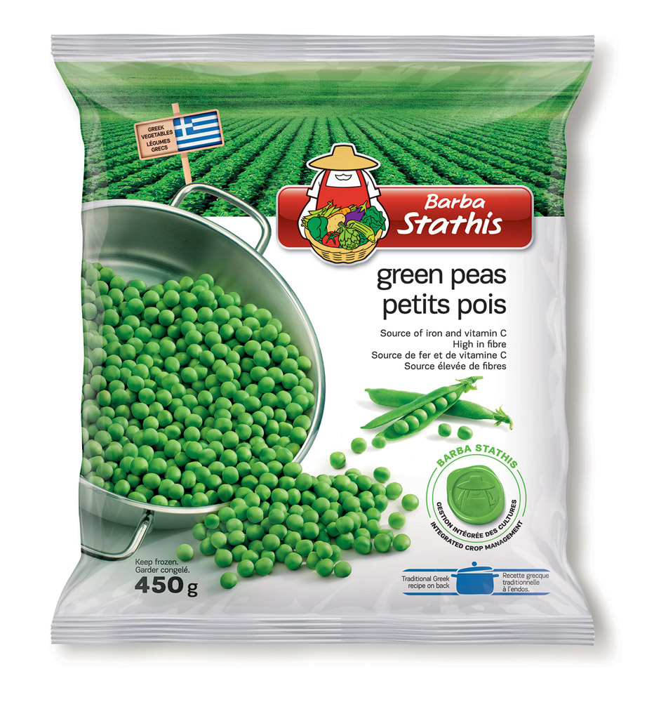 Stathis Barba Stathis Peas 24x450g - John & Pascalis