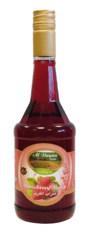 Al Dayaa Strawberry Syrup 12x600ml
