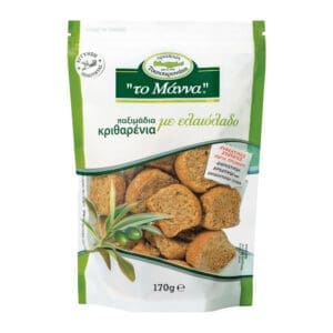 Manna Cretan Barley Toasts 5x170g