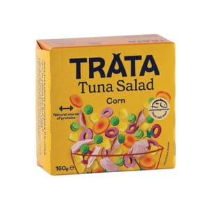 Trata Tuna Salad with Sweetcorn 12x160g