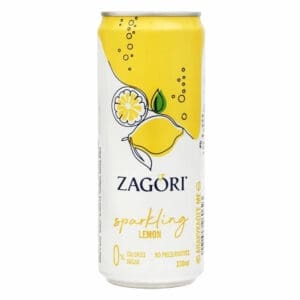 Zagori Sparkling Mineral Water with Lemon 24x330ml