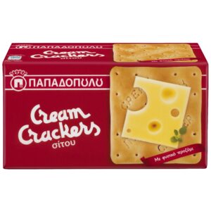 Papadopoulos Cream Crackers 18x140g
