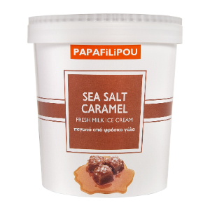 Papaphilippou Sea Salt Caramel Ice Cream 6x850ml