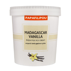 Papaphilippou Madagascar Vanilla Ice Cream 6x850ml
