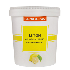 Papaphilippou Lemon Sherbet 6x850ml