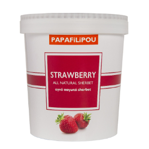 Papaphilippou Strawberry Sherbet 6x850ml