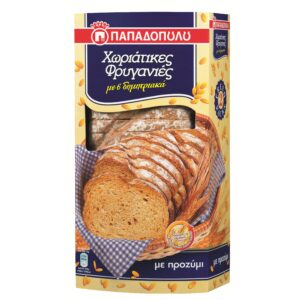 Papadopoulos Traditional Rusks with 6 Cereals 10x240g