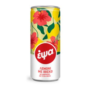 Epsa Lemonade & Hibiscus Carbonated 24x330ml