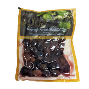 Attis Black Olives 8x400g