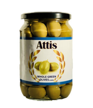 Attis Whole Green Olives 6x720cc